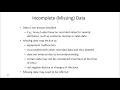 ML data pre processing part 2
