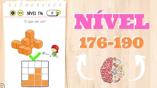 BRAIN TEST LEVELS 176 TO 190 SOLVED