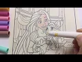 Disney Palace Pets Rapunzel and Summer Crayola Coloring Pages - s for Kids Colored Markers