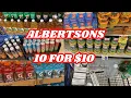 ALBERTSONS 10 FOR 10 GROCERY DEALS FROM TO SAVE MONEY ON GROCERIES STOCK YOUR PANTRY