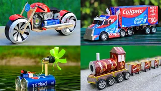 4 Amazing DIY TOYs | Amazing Projects from Waste Materials | Homemade Inventions