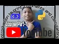Introduction to print comments int str if and calculators in Python Course-1 SpecialEventDay3