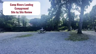Camp Rivers Landing Campground Site by Site Tour
