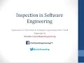What is software inspection - Software Engineering Urdu Hindi