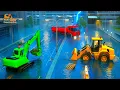 Download Lagu Massive Cleanup! Excavator and Bulldozer Save the Flooded Streets! 🚜🌊 | CONSTRUCTION VEHICLES