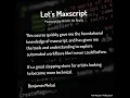 Let s Maxscript - Why They Loved It