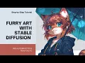 Create Stunning Furry Art with AUTOMATIC1111 Nova Furry XL Step-by-Step Tutorial