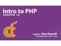 Intro to PHP - Lesson 1