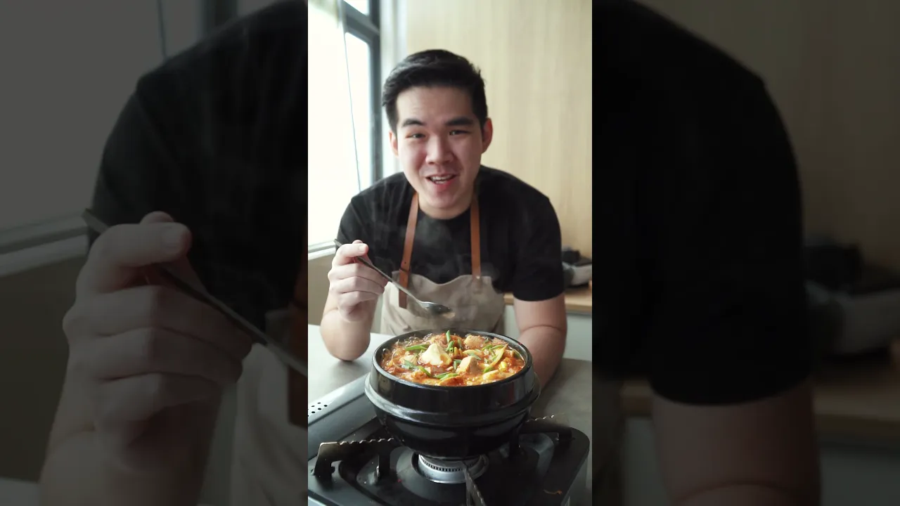 Easy Kimchi Stew recipe under 15 minutes #shorts