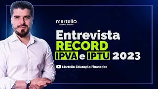 IPVA e IPTU 2023 - Balanço Geral - Record