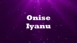 onise iyanu awesome wonder nathaniel bassey lyrics 