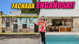Remodelaron TODO excepto LA FACHADA!! Dejaron la COCINA al EXTERIOR!!! 🤯