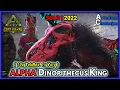 Ark Lost Island - SOLO ALPHA DINOPETHECUS KING BOSS FIGHT with Tek Rex Army