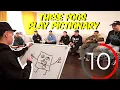 FOOS PLAY DRUNK PICTIONARY