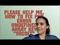 Wordpress Please Help Me How to Fix PHP Error Undefined Array Key srcset