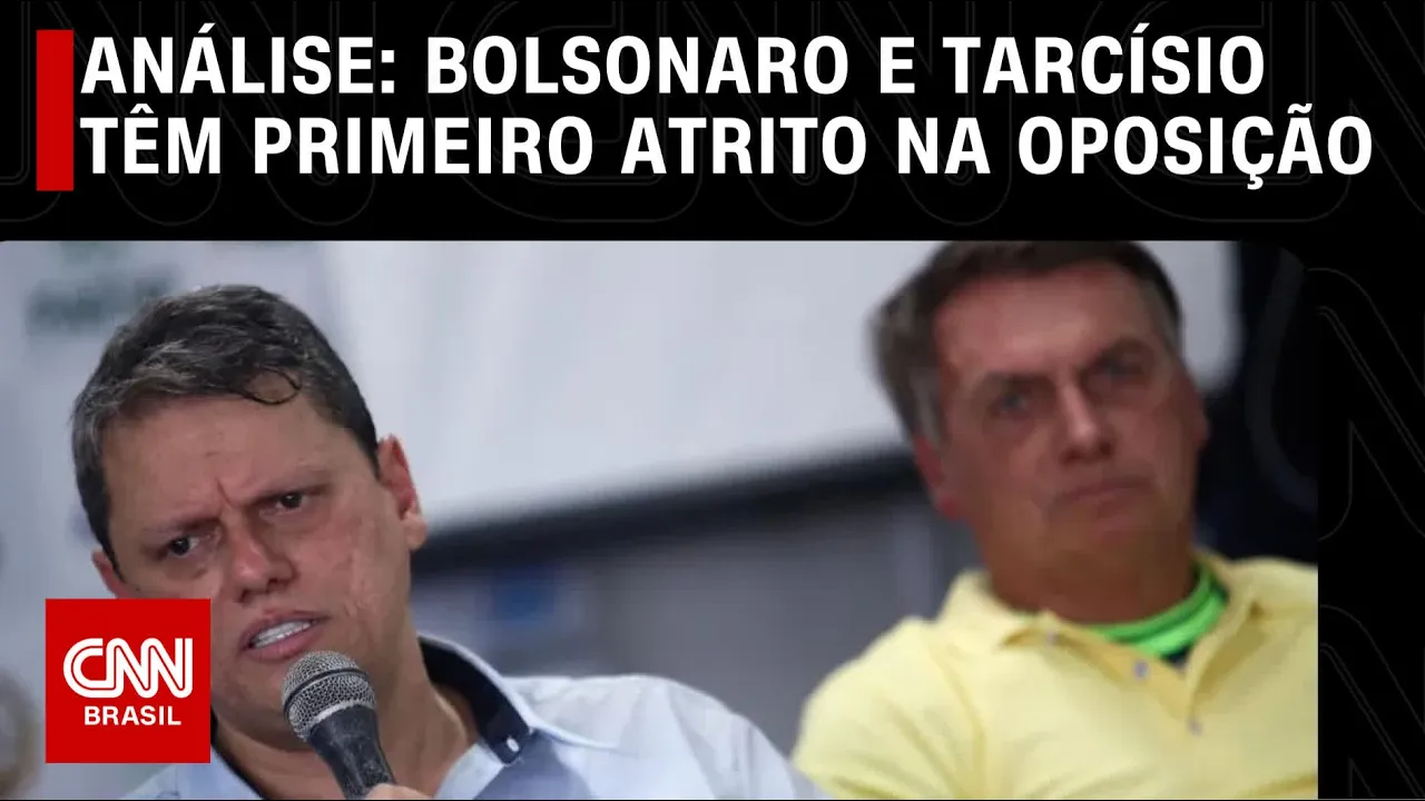 Análise: Bolsonaro e Tarcísio têm primeiro atrito na oposição | WW