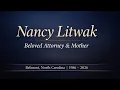 Nancy Litwak Obituary Belmont NC Attorney Remembered Nancy Van Zile Stewart Litwak Death