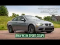 LIVE ON BRINGATRAILER 2008 BMW M3 Coupe S65 V8 Space Gray Over Fox Red