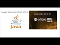 Install JDK 1 8 and Eclipse IDE for EE