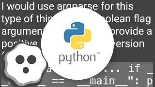 How to run a Python file with boolean arguments