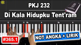 pkj 232 di kala hidupku tentram it is well easy piano tutorial 365 1 