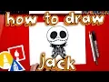 How To Draw Cartoon Jack Skellington