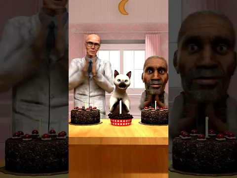 Кот vs Happy Poop Day ЧЕЛЛЕНДЖ 😂 Роблокс Мем #gmod #animation #memes