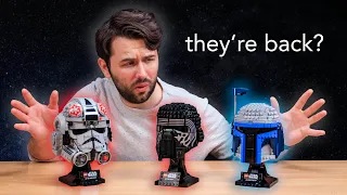 The LEGO Star Wars Helmet Collection Returns...