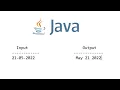 Simple Date Format Java Date Conversions java Java Tutorials For Beginners