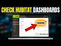 How to verify Hubitat Elevation hub dashboards with Hubitat web UI - Detailed Guide