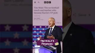 Tim Walz keeps it simple when it comes to his finances