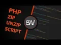 PHP Zip-UnZip Script