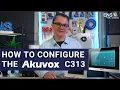 How To Configure The Akuvox C313S Indoor Intercom Monitor Step by Step Tutorial