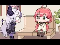 Download Lagu Miko got surprised by how cute and polite Laplus was when meeting in real life[Animated Hololive]