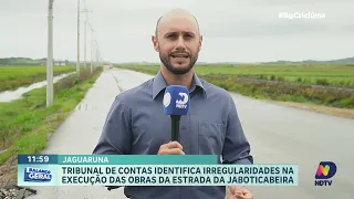 TCE aponta falhas em obras na Jaboticabeira