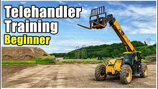how to drive a forklift telehandler forklift operator training