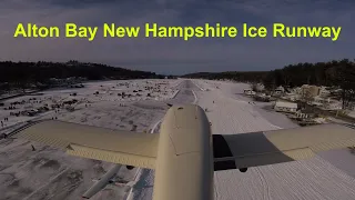 Alton Bay NH Ice Runway 2021