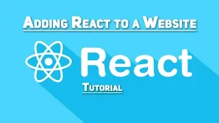 Add React to a Website without Webpack