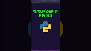 Python script cracks password - Brute force technique