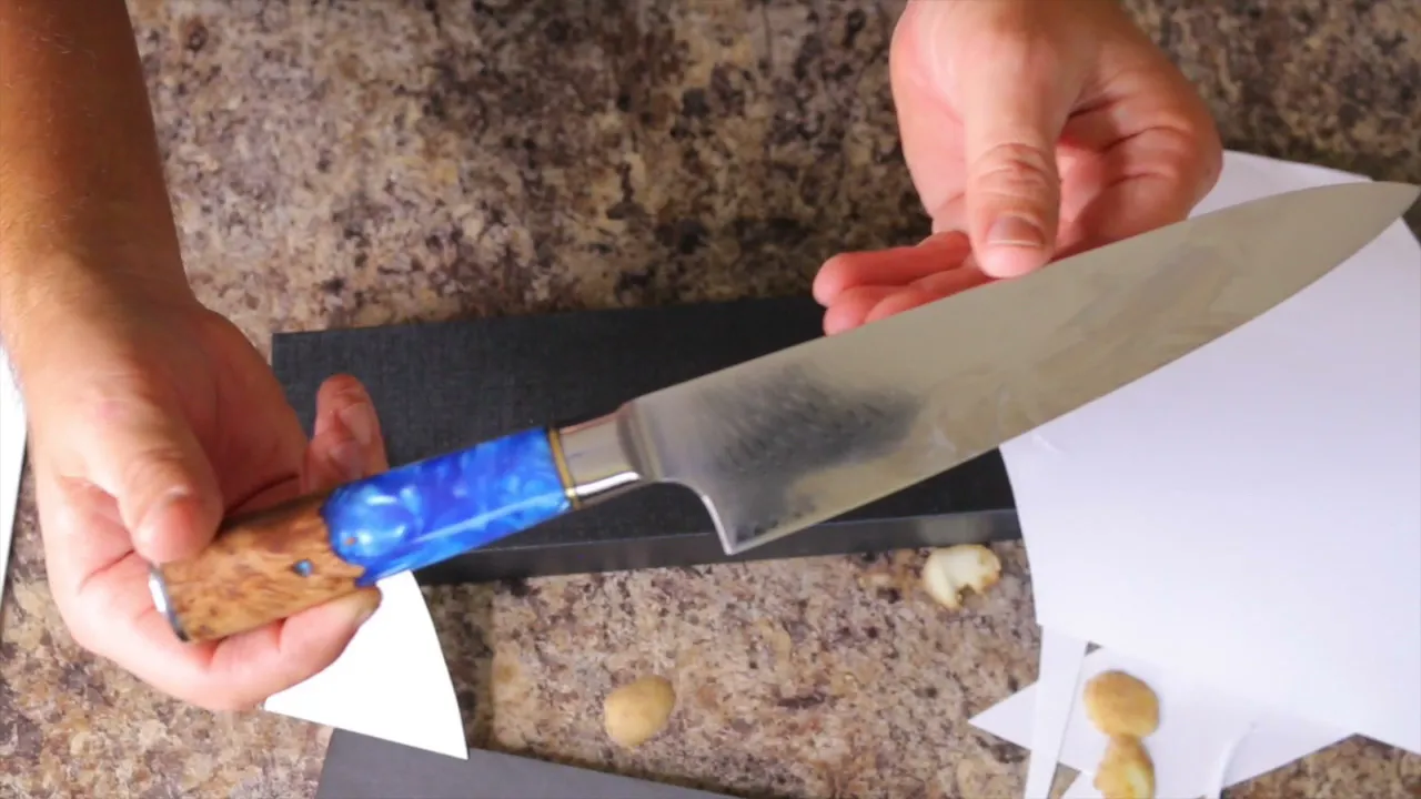 Fossibot Damascus Chef Knife Review