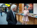 Download Lagu Girl Sells Artwork To Fund Her Chemo, Then Clint Eastwood Walks By \u0026 Shocks Everyone!