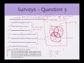 Surveys Examples using Venn diagrams