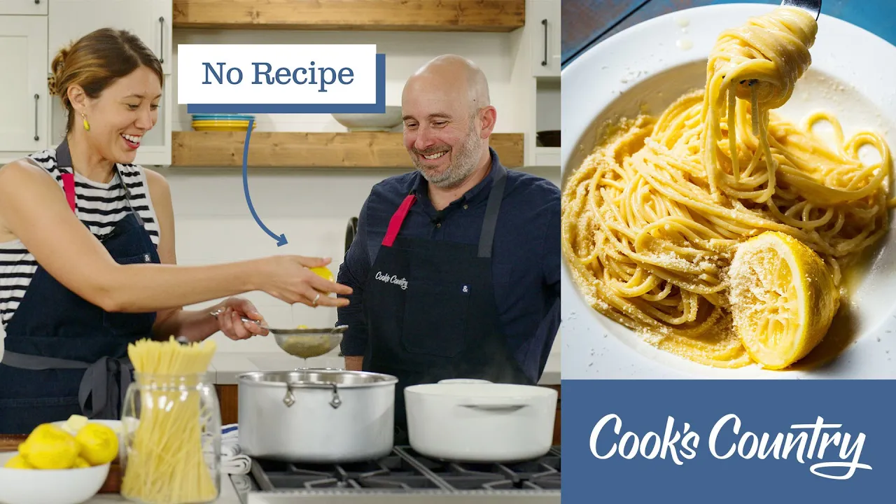 No-Recipe Spaghetti Limone   The Frank Prisinzano Way