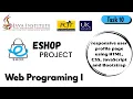 Design a Responsive User Profile Page Eshop Web Project Java Institute For Advanced Technology