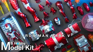 Morstorm Iron Man Mark 5 Deluxe V Collection | Speed Build | Model Kit