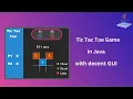 How to make tic tac toe game in java Java Swing Projects