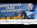 Lagu How to play Somewhere Over the Rainbow on Trumpet (with Sheet Music)