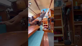 How you know we live on a monohull #sailingtheworld #sailing