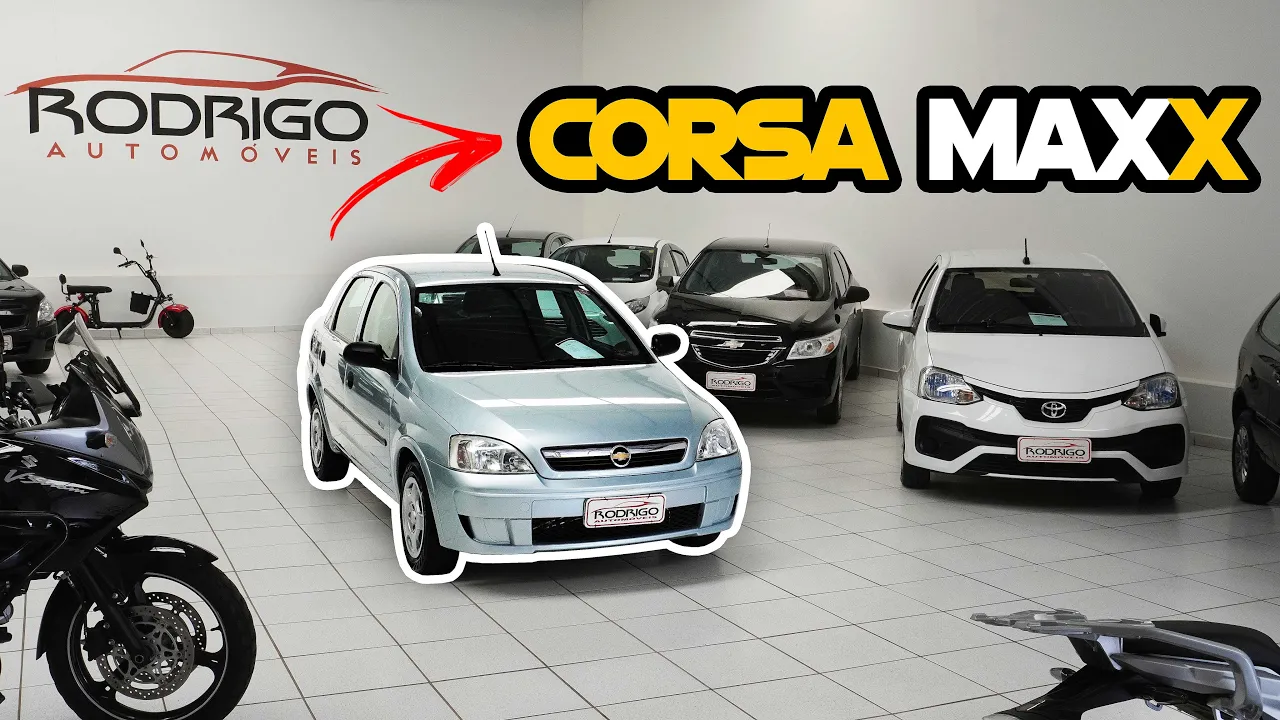 CORSA MAXX, HONDA CIVIC, COROLLA! Confira o ESTOQUE da RODRIGO AUTOMÓVEIS, a LOJA das RARIDADES!
