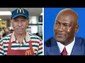 Michael Jordan Discovers His Childhood Friend Working at McDonalds - His Next Move Shocks Everyone
